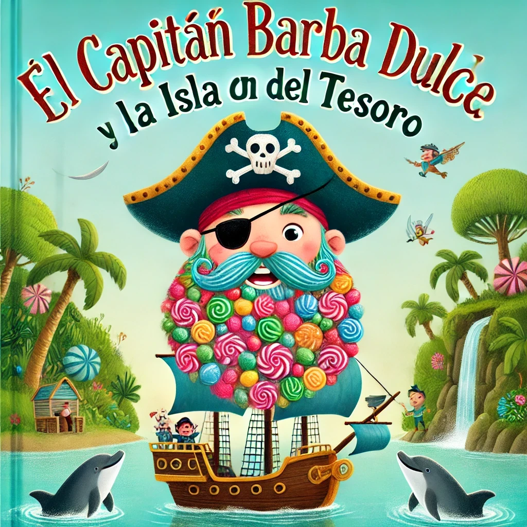 Cuento de El capitán Barba Dulce y la isla del tesoro