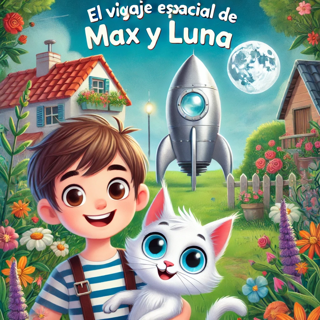 El viaje espacial de Max y Luna