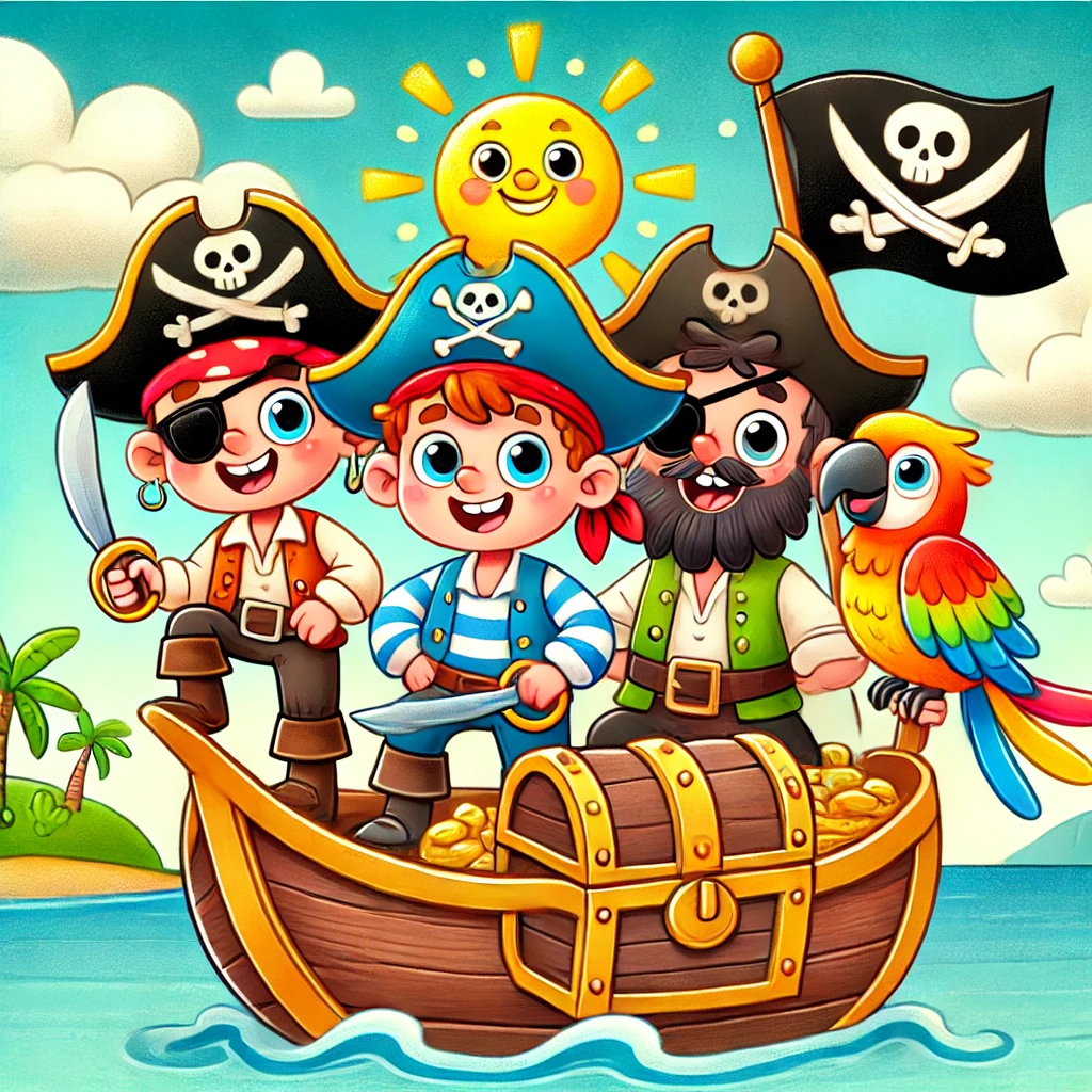 Cuentos de piratas para niños