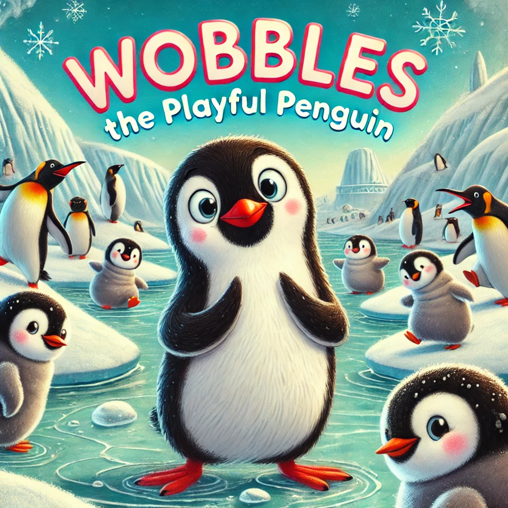 Wobbles the Playful Penguin