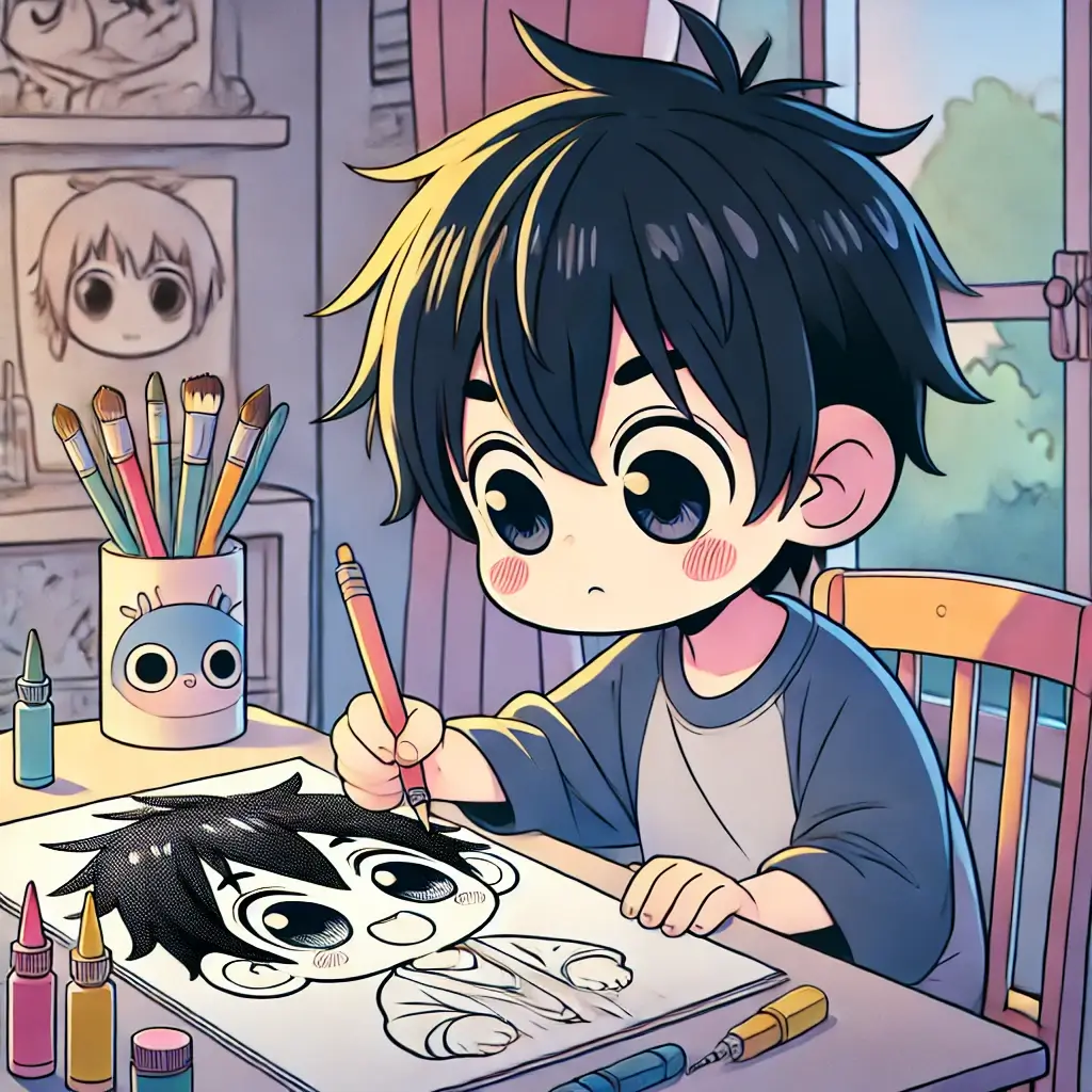 Dibujos de anime para colorear