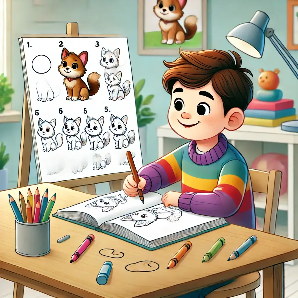 Dibujos paso a paso para niños